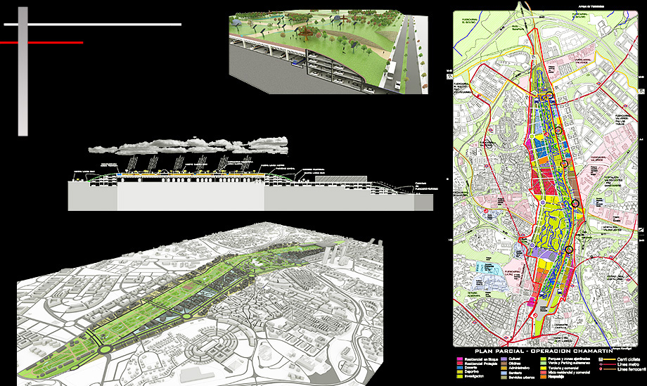 Propuestas arquitecto reordenacion urbana Chamartin - Arquitecto Madrid