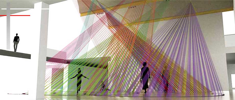 architecture project Instalacion Texas Music Emotions - Architect in Madrid