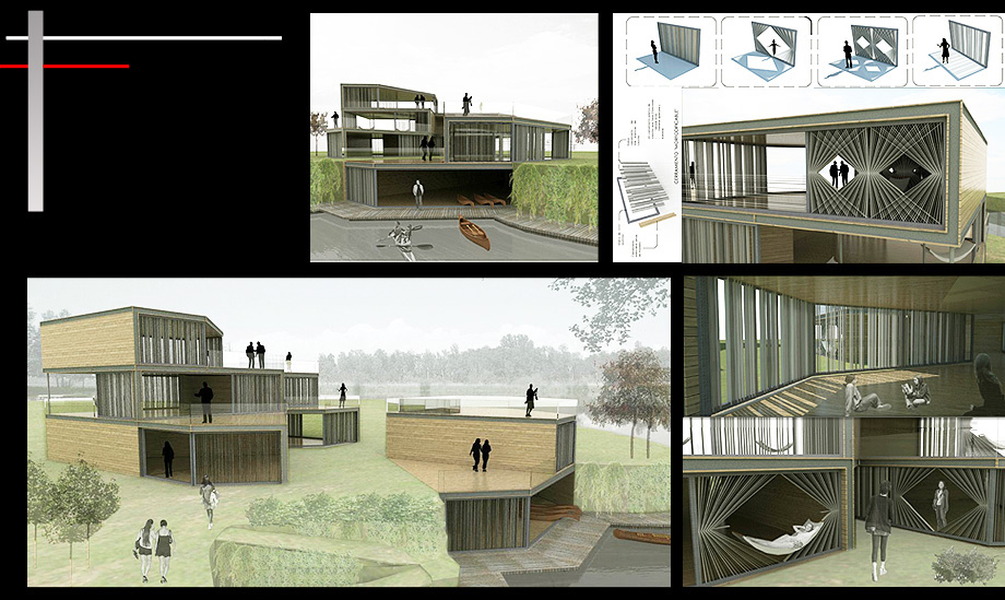 Architectural Competition Lakeside Pier - Architect in Madrid
