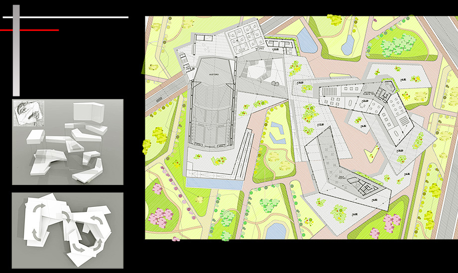 Architecture Proposal Building Science Forum - Architect in Madrid