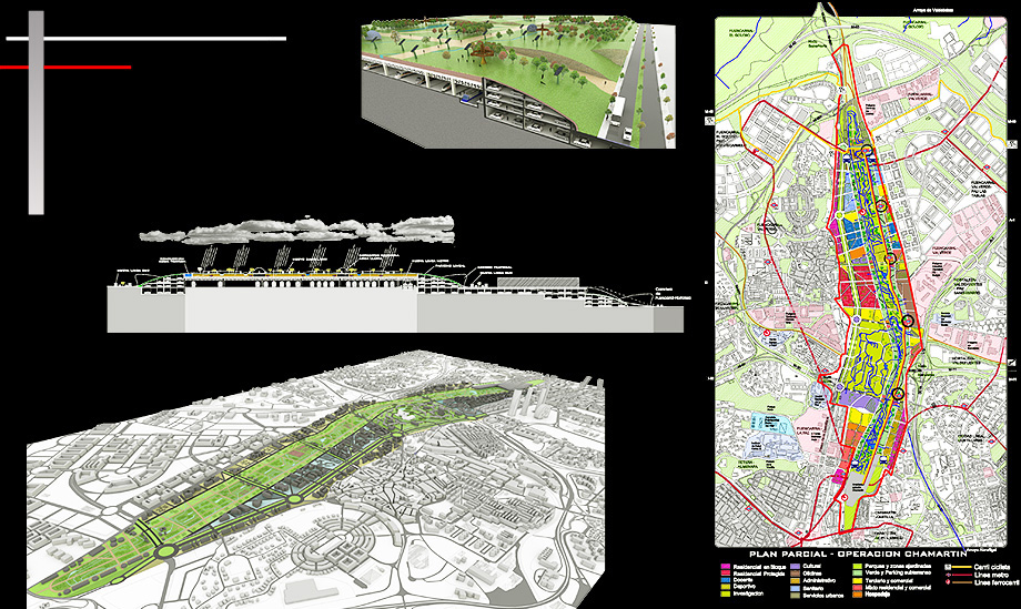 Architecture Proposal Urban Planning Chamartin - Architect in Madrid